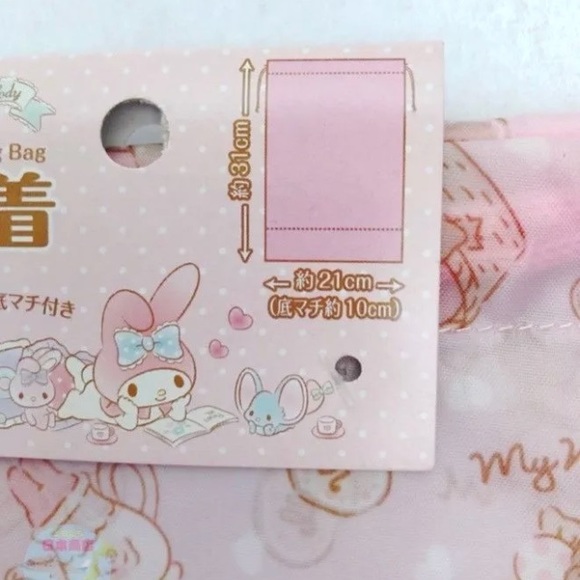 Sanrio MyMelody Drawstring Bag - Picture 6 of 7